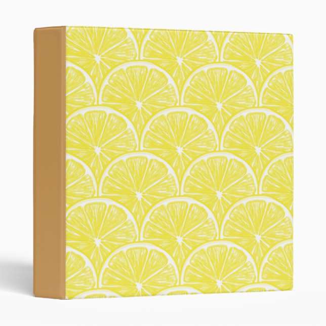Lemon slices binder (Front/Spine)