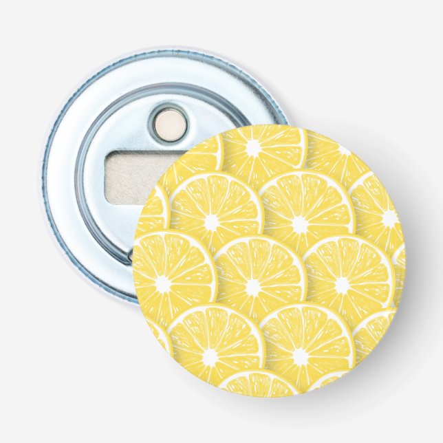 Lemon slices bottle opener (Front)