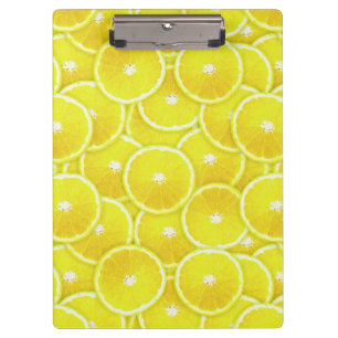 Lemon slices clipboard