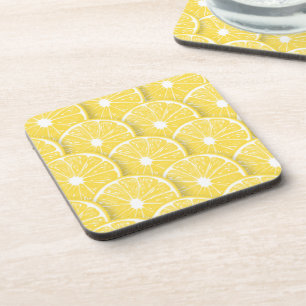 Lemon slices coaster
