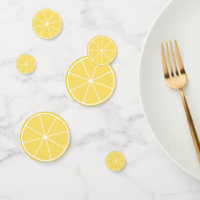 Lemon slices | lemonade party confetti