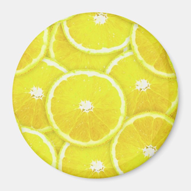 Lemon slices magnet (Front)