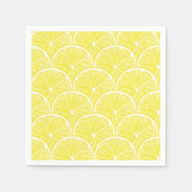 Lemon slices napkin (Front)