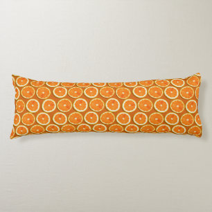 Lemon Slices Pattern Body Pillow