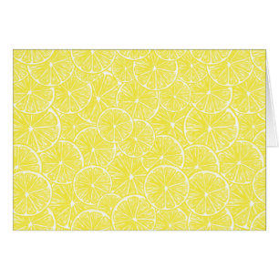 Lemon slices pattern design