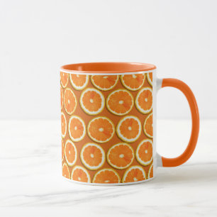 Lemon Slices Pattern Mug
