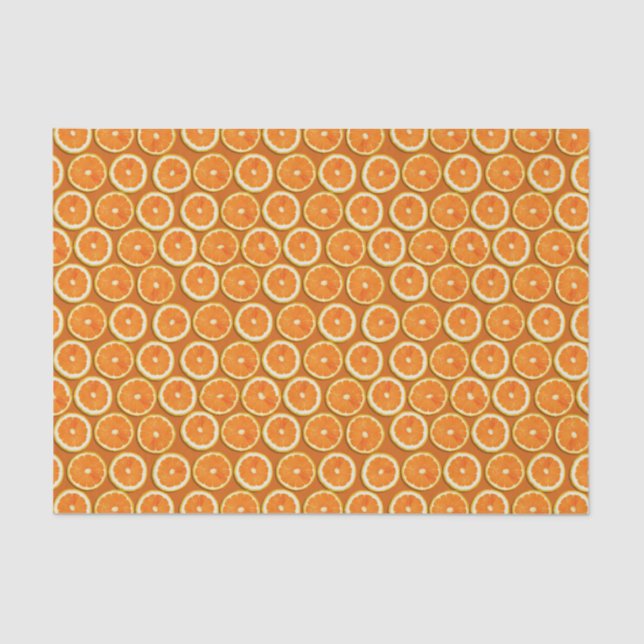 Lemon Slices Pattern Tissue Paper (Front)