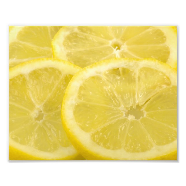 Lemon Slices Photo Print (Front)