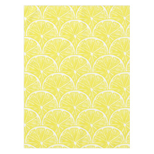 Lemon slices tablecloth