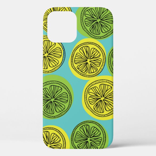Lemon slices vintage illustration. Case-Mate iPhone case (Back)