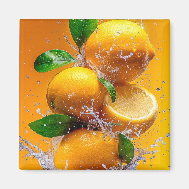 Lemon Splash Magnet (Front)