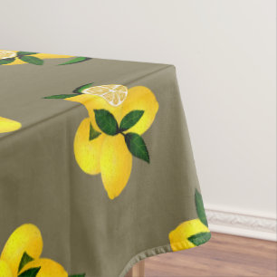 Lemon Squeeze Tablecloth