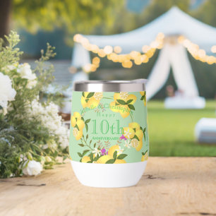 Lemon Squeeze Wedding Anniversary Green