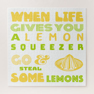 Lemon Squeezer Jigsaw Puzzle