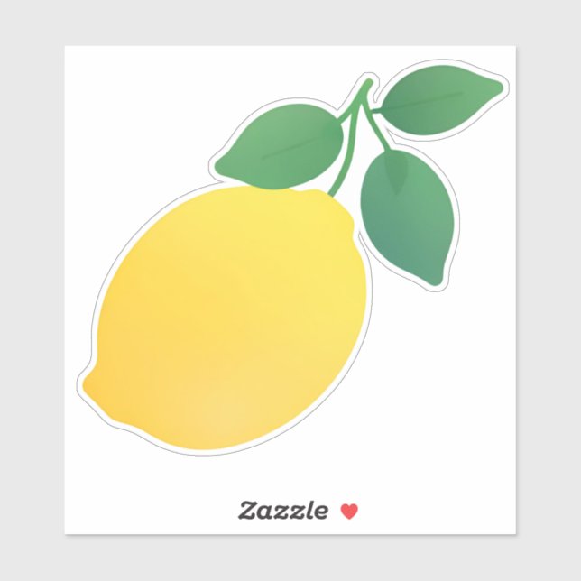 Lemon Sticker (Sheet)