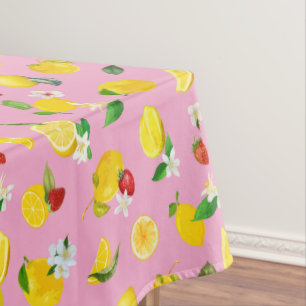 Lemon & Strawberry 1 Tablecloth