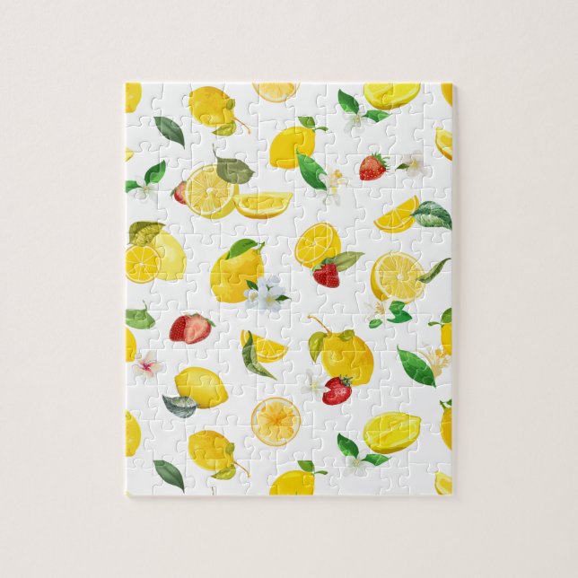 Lemon & Strawberry 2 Jigsaw Puzzle (Vertical)