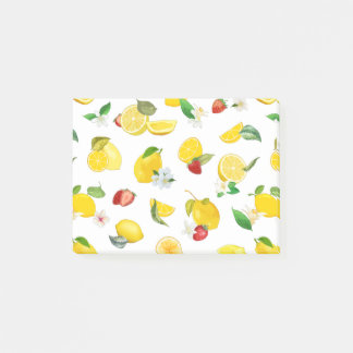 Lemon & Strawberry 2 Post-it Notes