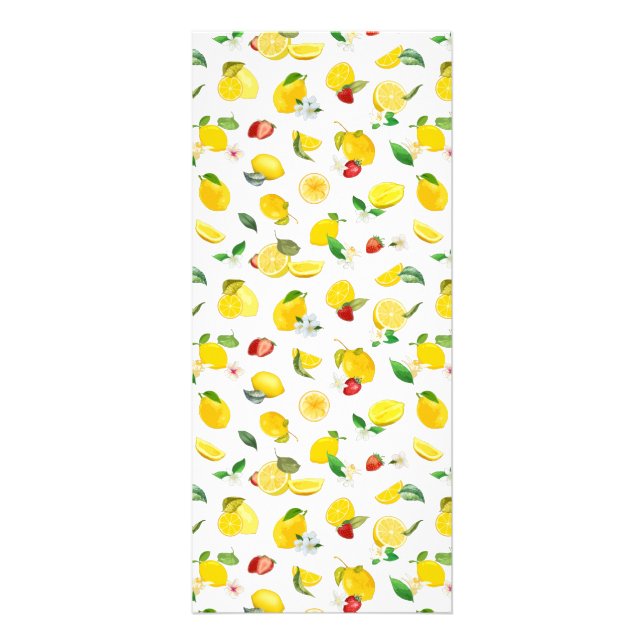 Lemon & Strawberry 2 Rack Card (Front)