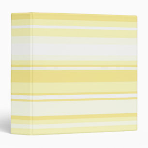Lemon stripes binder