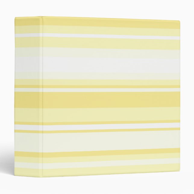 Lemon stripes binder (Front/Spine)
