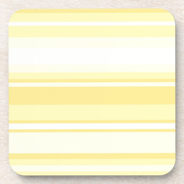 Lemon stripes coaster (Front)