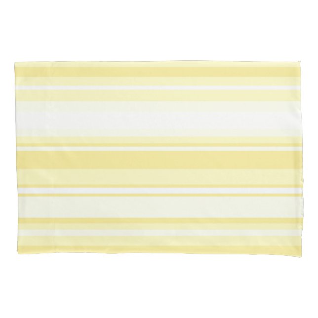 Lemon stripes pillowcase (Front)