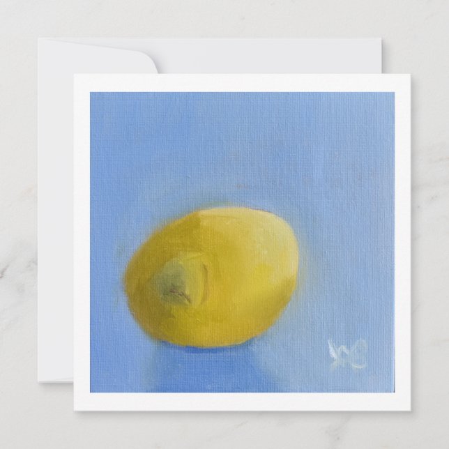 Lemon Study Card (Front)