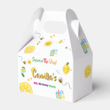 Lemon Summer Theme Kids Birthday 