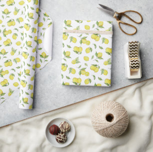 Lemon Summer Wrapping Paper