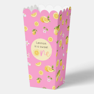 Lemon Sweet One Birthday Favor Box