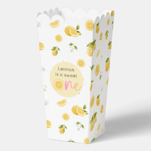 Lemon Sweet One Birthday Favor Box