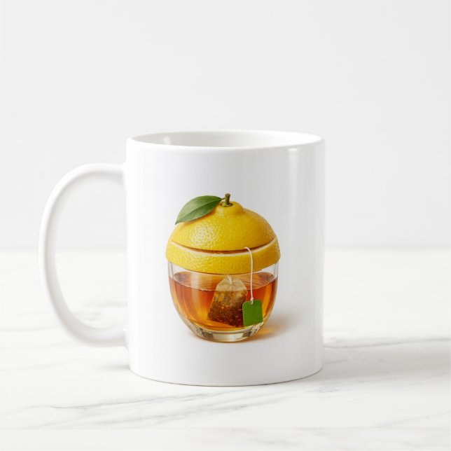 Lemon tea glass Mug - Minimal kitchen design (Gauche)