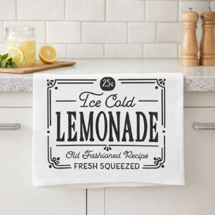 Lemon Themed Kitchen Towel