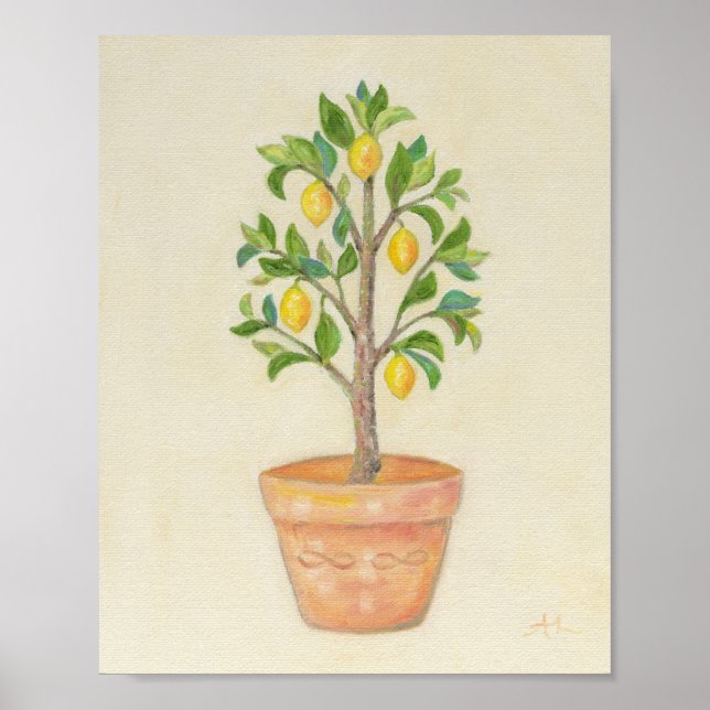 Lemon Tree art print (Front)