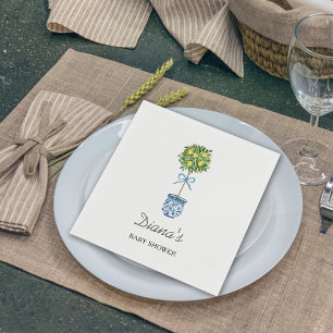 Lemon Tree Baby Shower Napkin