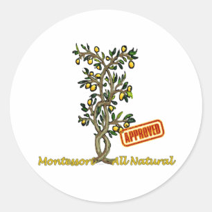 Lemon Tree Classic Round Sticker