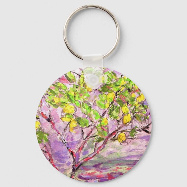 Lemon Tree Keychain (Front)