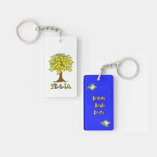 Lemon tree keychain