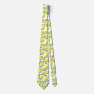 Lemon Tree Pattern Tie