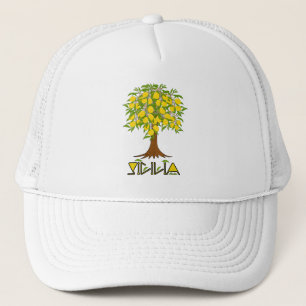 Lemon tree trucker hat