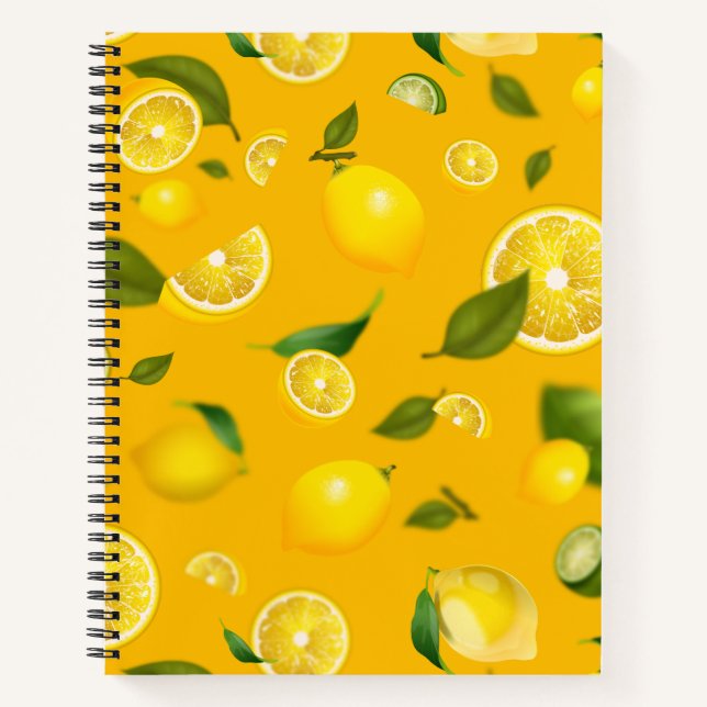 Lemon Variety 7 Notebook (Front)