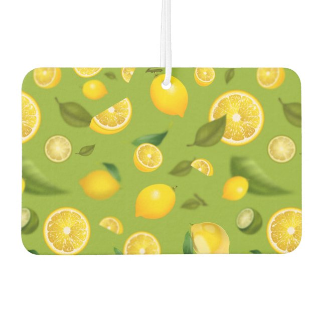 Lemon Variety 8 Air Freshener (Front)