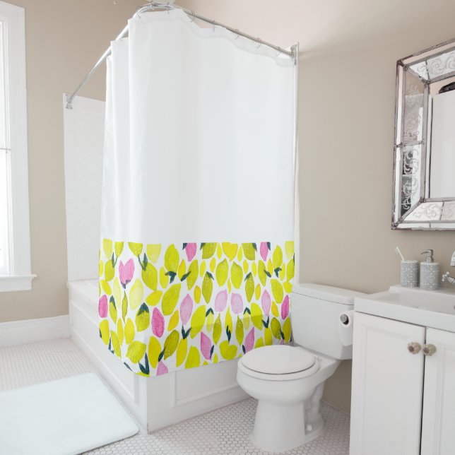Lemon watercolor pattern (In Situ)