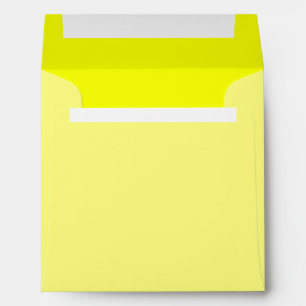 Lemon Yellow Background Colour Customize This! Envelope