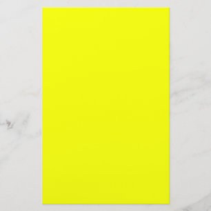 Lemon Yellow Background Colour Customize This! Stationery