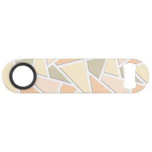 Lemon yellow mosaic pattern bar key
