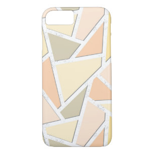 Lemon yellow mosaic pattern Case-Mate iPhone case