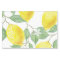 Lemon Yellow Tissue Paper Decoupage