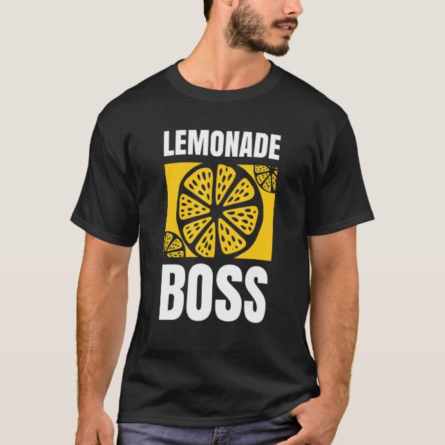 Lemonade Boss Juice Stand 1 T-Shirt (Front)